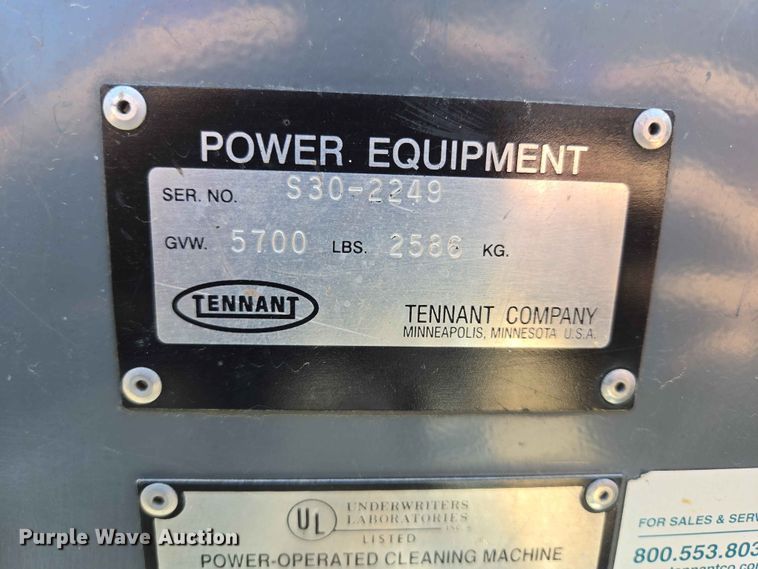 image for item DP8972 Tenant S30 sweeper