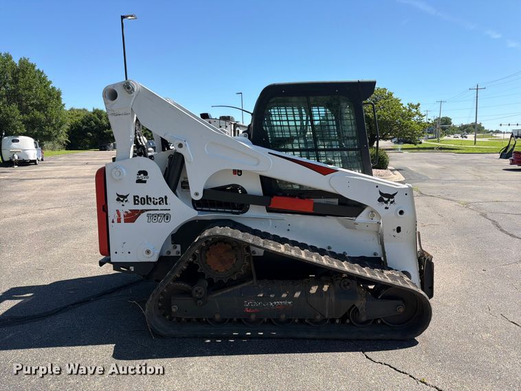 image for item DQ7846 2021 Bobcat T870 tracked skid steer loader