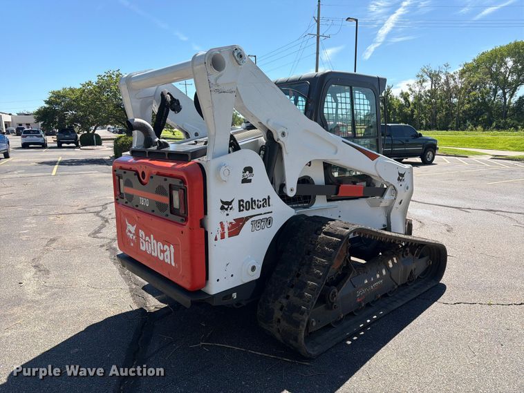image for item DQ7846 2021 Bobcat T870 tracked skid steer loader