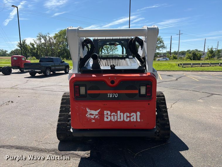 image for item DQ7846 2021 Bobcat T870 tracked skid steer loader