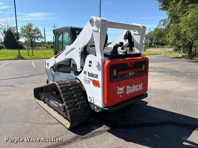image for item DQ7846 2021 Bobcat T870 tracked skid steer loader
