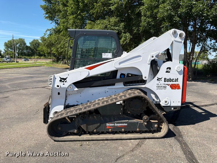image for item DQ7846 2021 Bobcat T870 tracked skid steer loader
