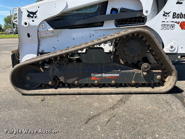 image for item DQ7846 2021 Bobcat T870 tracked skid steer loader