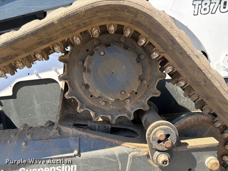 image for item DQ7846 2021 Bobcat T870 tracked skid steer loader