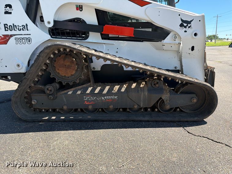 image for item DQ7846 2021 Bobcat T870 tracked skid steer loader
