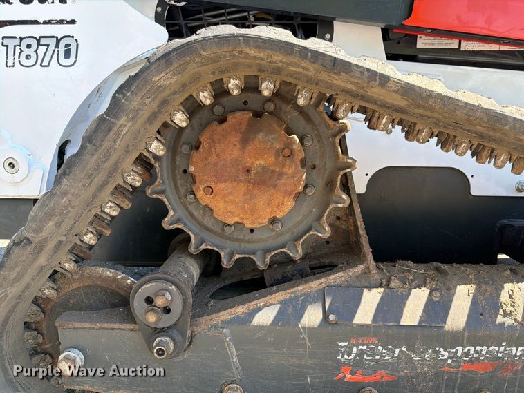 image for item DQ7846 2021 Bobcat T870 tracked skid steer loader
