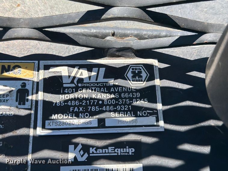 image for item DQ7847 Vail Products XTS23020-F-GS skid steer tree saw