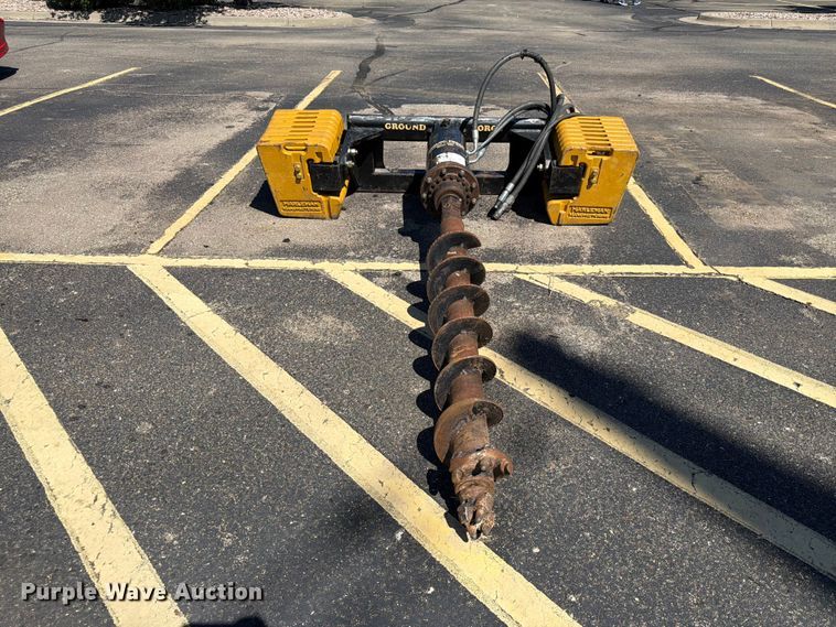 image for item DQ7848 Harleman Manufacturing Ground Force 337 skid steer auger