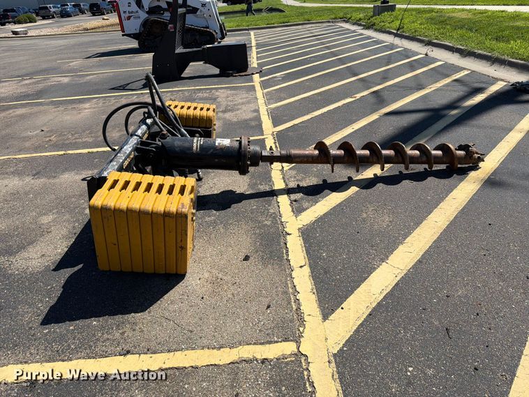 image for item DQ7848 Harleman Manufacturing Ground Force 337 skid steer auger