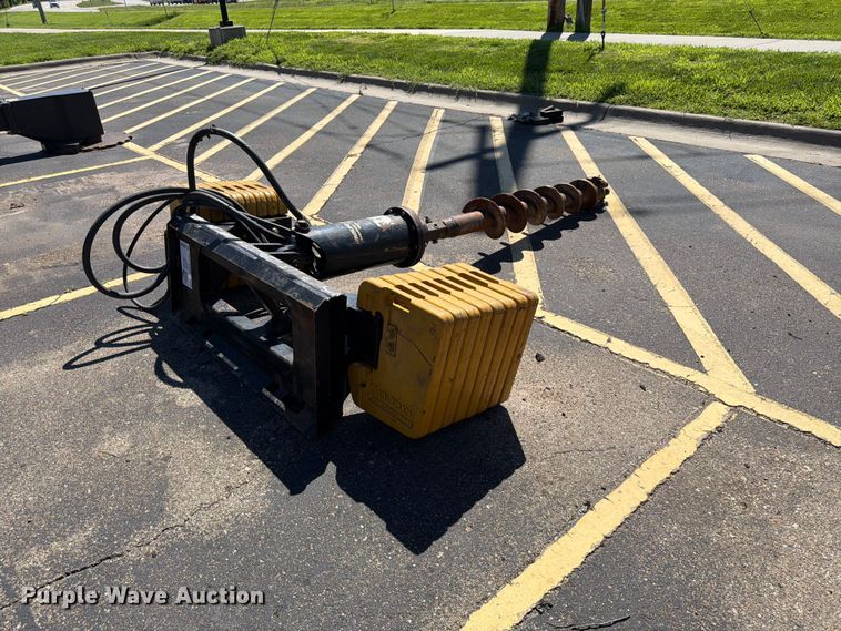 image for item DQ7848 Harleman Manufacturing Ground Force 337 skid steer auger