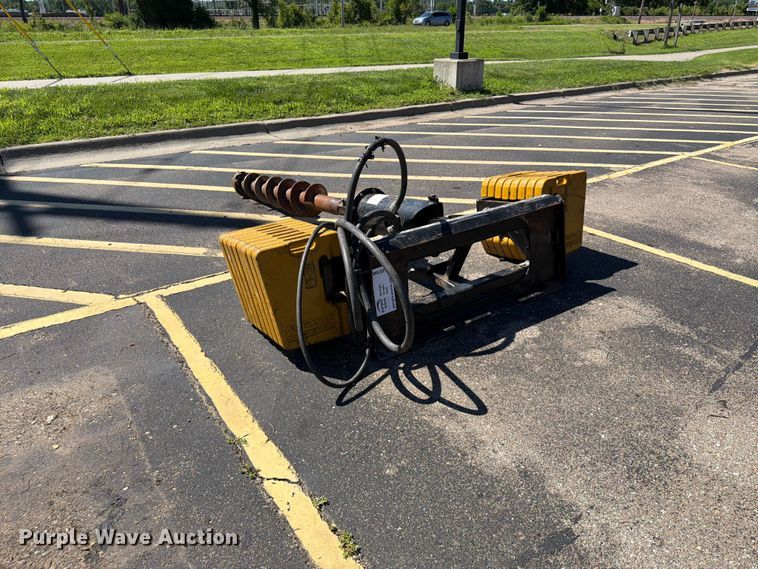 image for item DQ7848 Harleman Manufacturing Ground Force 337 skid steer auger