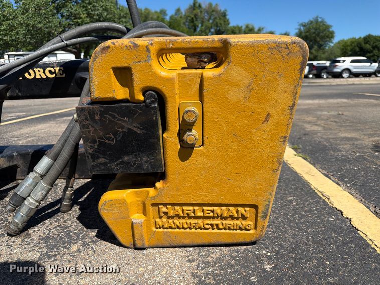 image for item DQ7848 Harleman Manufacturing Ground Force 337 skid steer auger