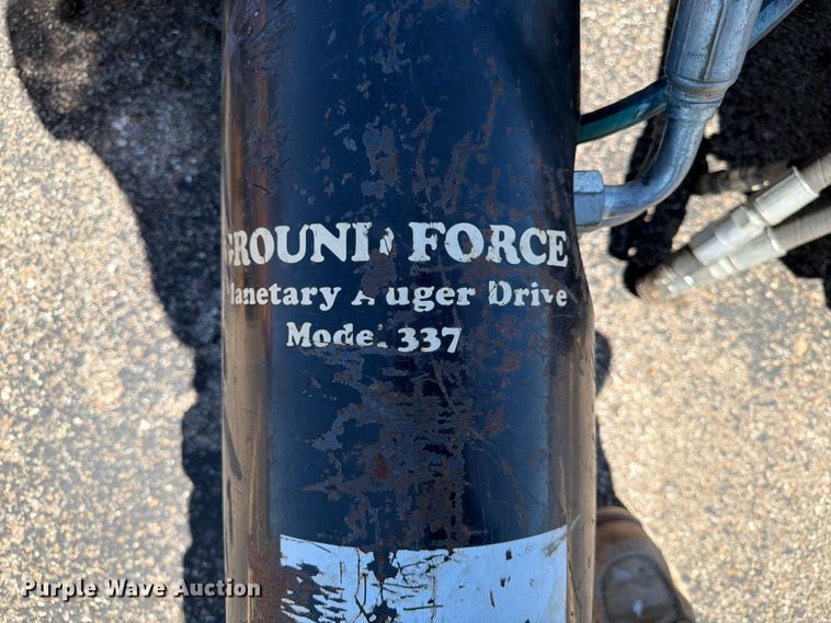 image for item DQ7848 Harleman Manufacturing Ground Force 337 skid steer auger