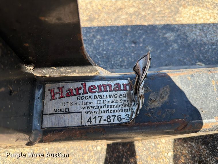 image for item DQ7848 Harleman Manufacturing Ground Force 337 skid steer auger