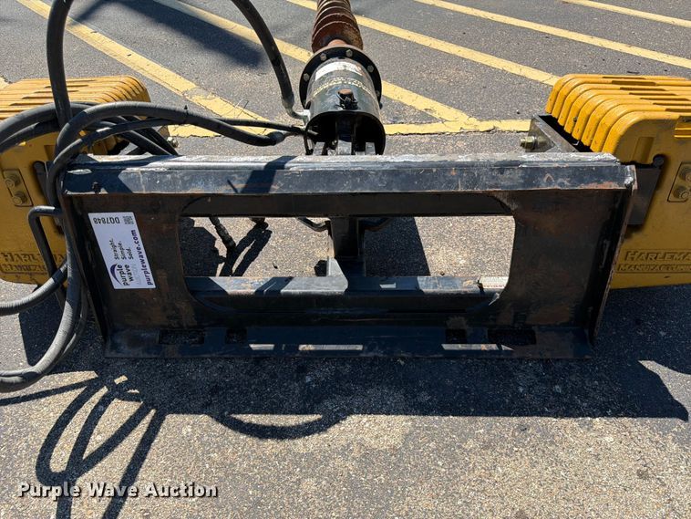 image for item DQ7848 Harleman Manufacturing Ground Force 337 skid steer auger