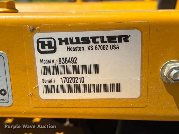 image for item DQ7849 2017 Hustler 936492 ZTR lawn mower