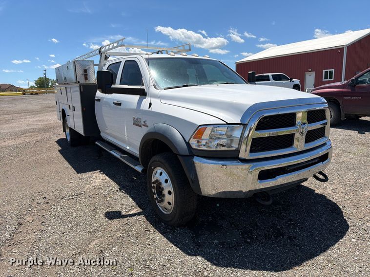 image for item DQ7850 2017 RAM 5500 utility / service truck
