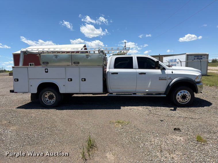 image for item DQ7850 2017 RAM 5500 utility / service truck