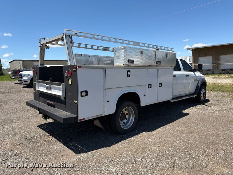 image for item DQ7850 2017 RAM 5500 utility / service truck