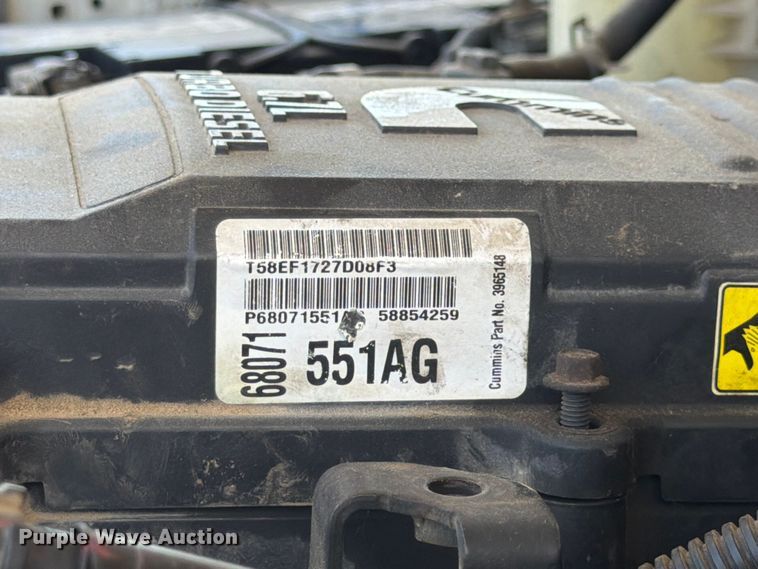 image for item DQ7850 2017 RAM 5500 utility / service truck