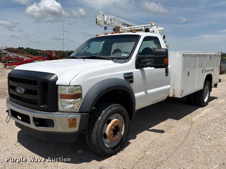 image for item DQ7855 2009 Ford F550 utility / service truck