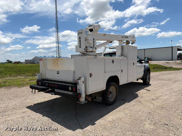 image for item DQ7855 2009 Ford F550 utility / service truck