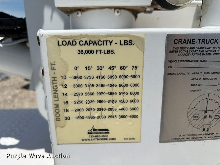 image for item DQ7855 2009 Ford F550 utility / service truck