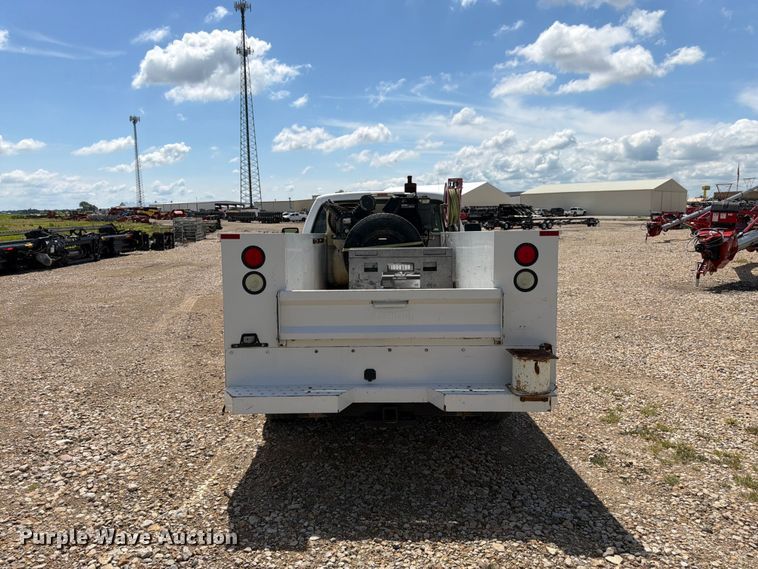 image for item DQ7857 2013 Ford F350 Super Duty utility bed pickup truck