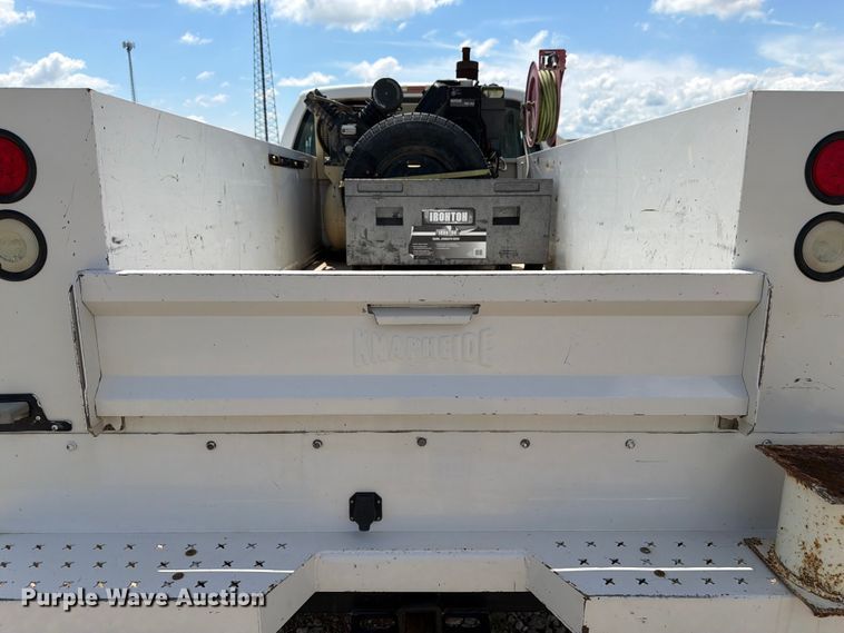 image for item DQ7857 2013 Ford F350 Super Duty utility bed pickup truck