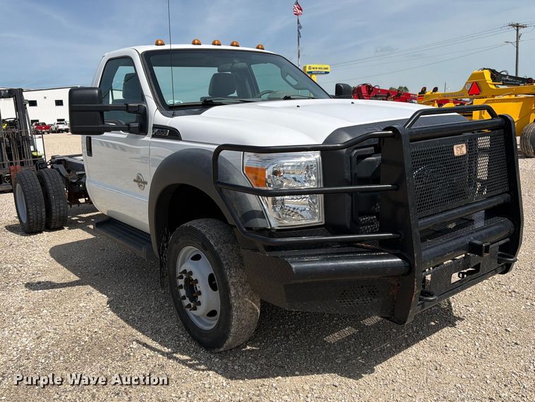 image for item DQ7858 2014 Ford F550 truck cab and chassis