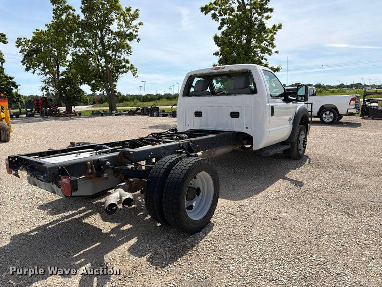 image for item DQ7858 2014 Ford F550 truck cab and chassis