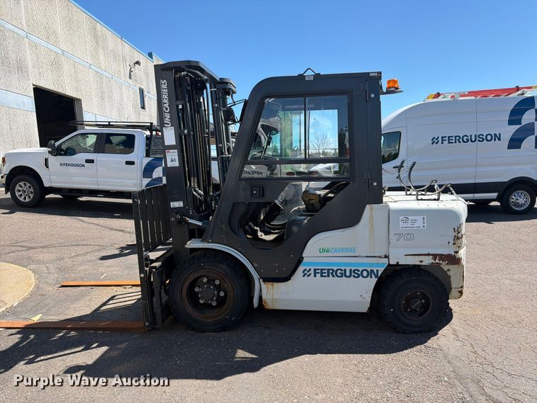 image for item DQ7889 2018 UniCarries MUG1F2A35LV forklift