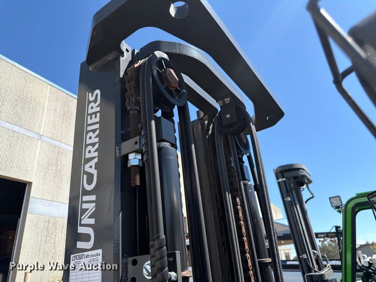 image for item DQ7889 2018 UniCarries MUG1F2A35LV forklift