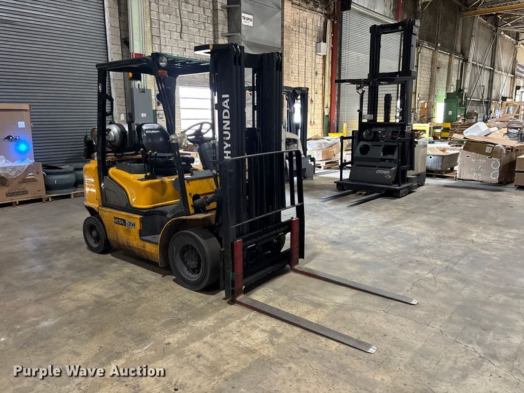 image for item DU6347 2018 Hyundai 25LC-7A forklift