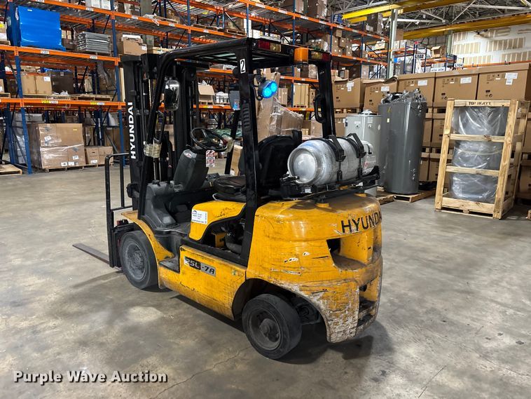image for item DU6347 2018 Hyundai 25LC-7A forklift
