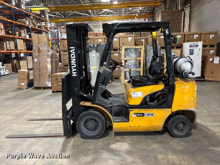 image for item DU6347 2018 Hyundai 25LC-7A forklift