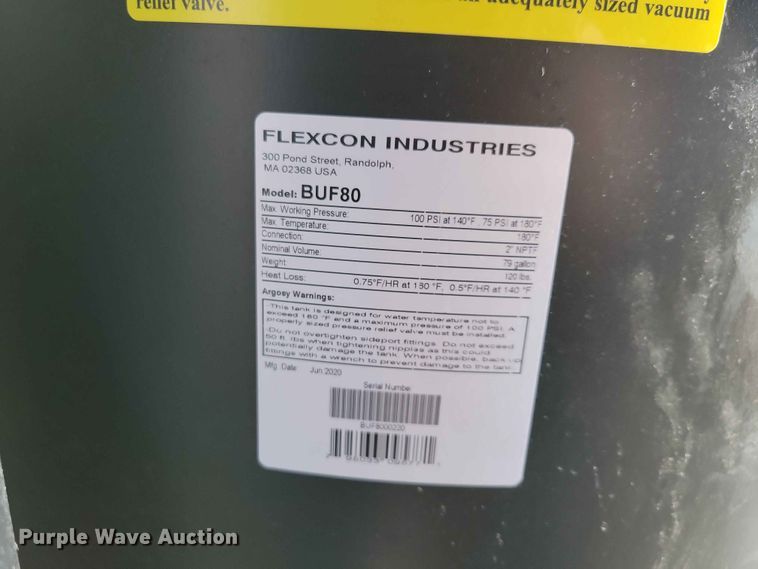 image for item DZ7335 2020 Argosy Buf 80 geothermal boiler