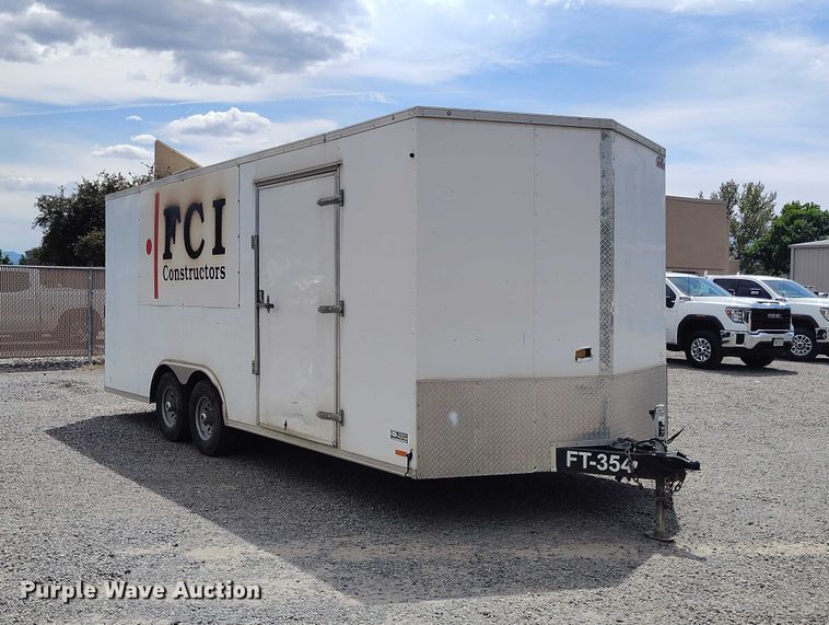 image for item ED0115 2017 Continental Cargo by Forest River enclosed cargo trailer