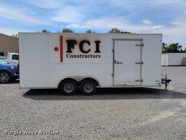 image for item ED0115 2017 Continental Cargo by Forest River enclosed cargo trailer