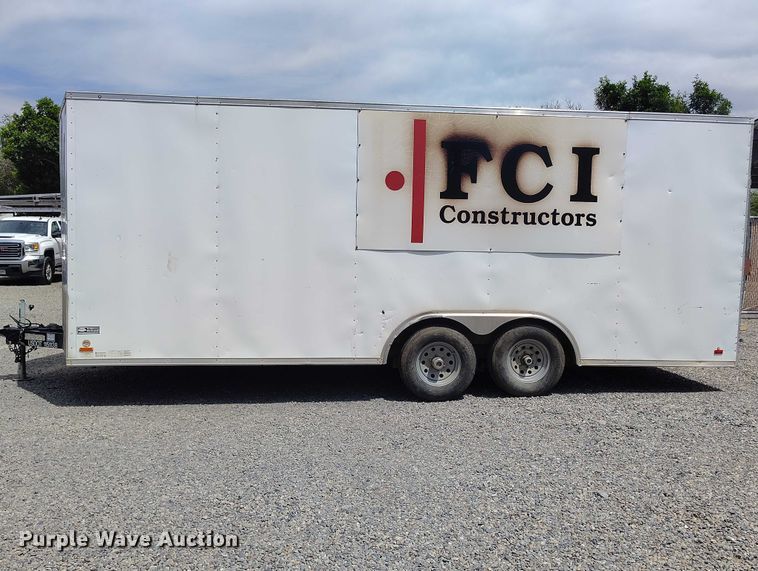 image for item ED0115 2017 Continental Cargo by Forest River enclosed cargo trailer
