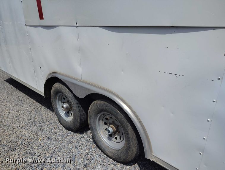 image for item ED0115 2017 Continental Cargo by Forest River enclosed cargo trailer
