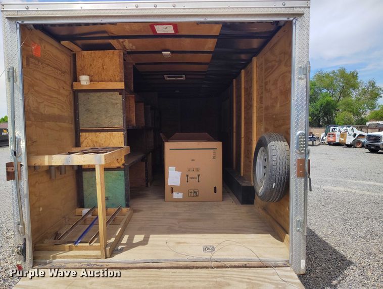 image for item ED0115 2017 Continental Cargo by Forest River enclosed cargo trailer