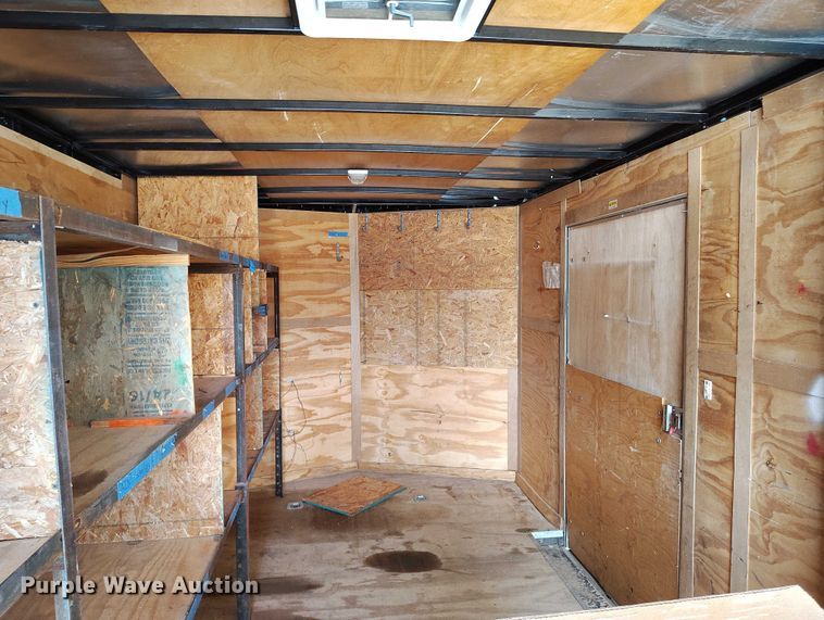 image for item ED0115 2017 Continental Cargo by Forest River enclosed cargo trailer