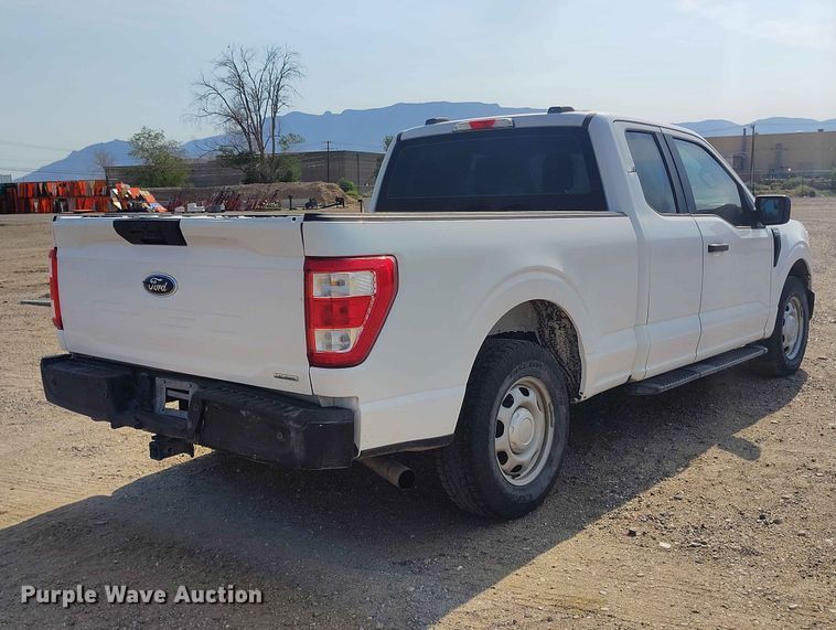 image for item ED0160 2021 Ford F150 Ext. Cab pickup truck