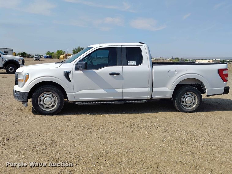 image for item ED0160 2021 Ford F150 Ext. Cab pickup truck