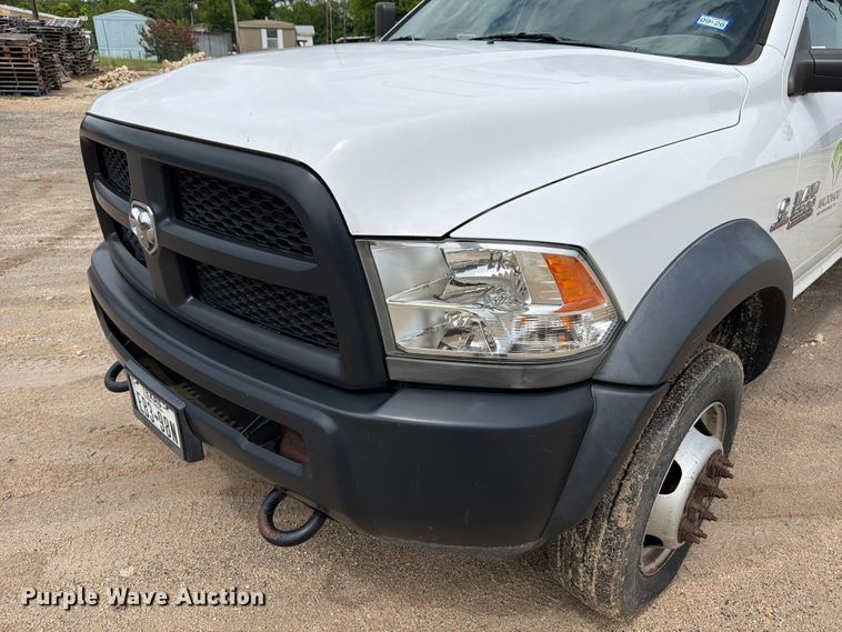 image for item ED5335 2018 RAM 5500 Crew Cab dump truck