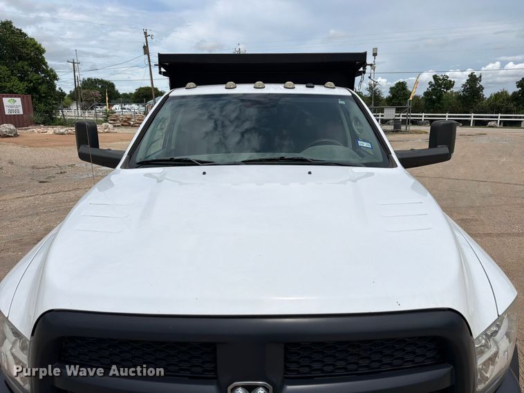 image for item ED5335 2018 RAM 5500 Crew Cab dump truck