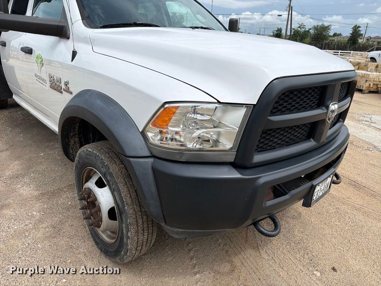 image for item ED5335 2018 RAM 5500 Crew Cab dump truck