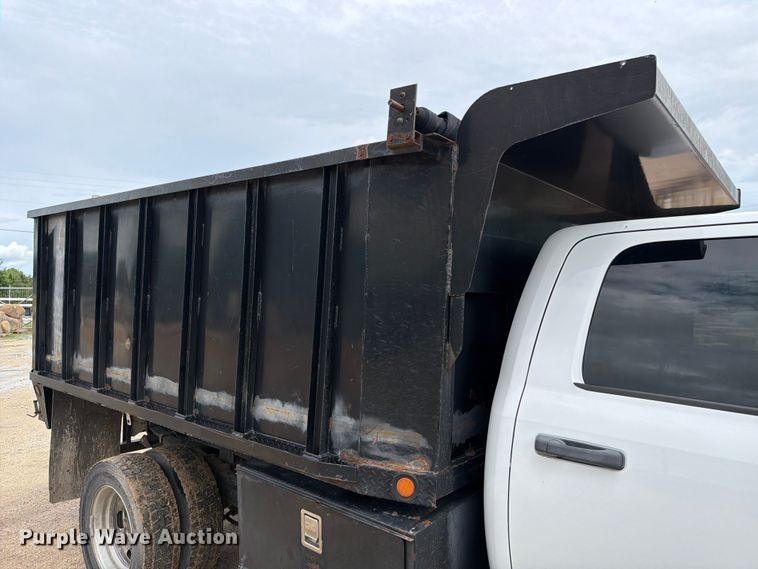 image for item ED5335 2018 RAM 5500 Crew Cab dump truck