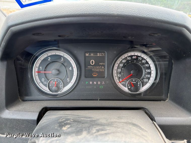 image for item ED5335 2018 RAM 5500 Crew Cab dump truck